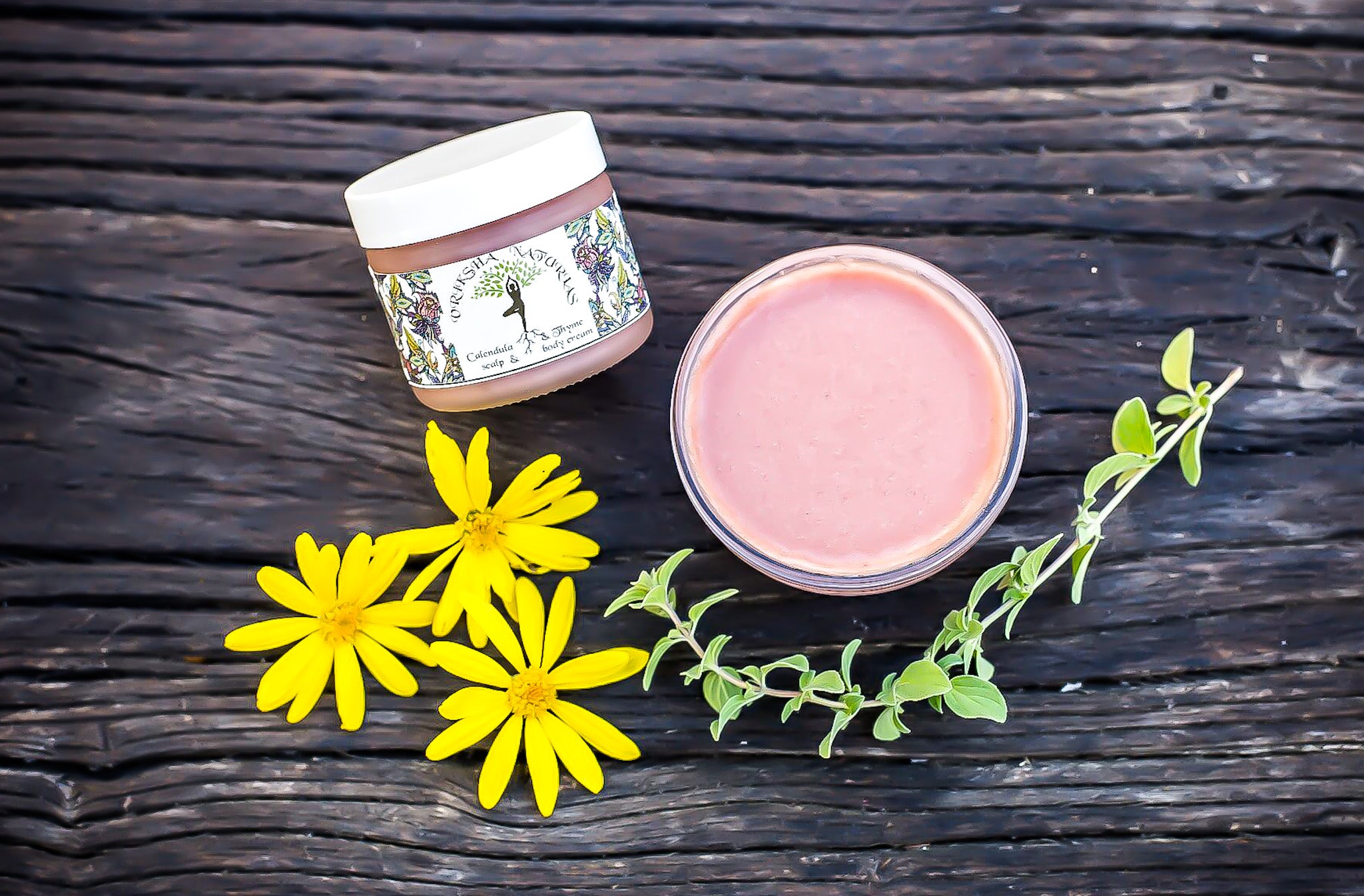 Calendula & Thyme Scalp & Body Cream ( 2 oz )