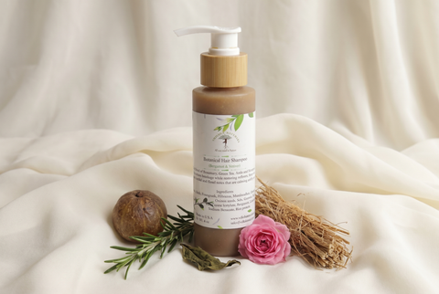 Botanical Hair Shampoo & Conditioner (Bergamot and Vetiver 4.75 oz)